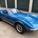 1971 Corvette Convertible Four Speed in Mulsanne Blue