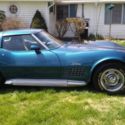 1971 Corvette w/t-tops, luggage rack, and rear window comes out.  350/270hp