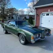 1971 COUGAR XR-7 4 SPEED CONVERTIBLE 351 4V RUST FREE A/C