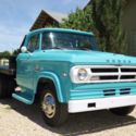 1971 Dodge 300 1-ton Flatbed Truck with Dump Bed