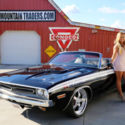 1971 Dodge Challenger Convertible 340 Triple Black Sure Grip Rear Power Disc PS