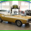 1971 Dodge Challenger Convertible N96 Shaker Hood 340 V8 Numbers Matching 71