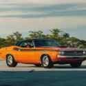 1971 Dodge Challenger Convertible Orange RWD Manual R/T