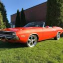 1971 DODGE CHALLENGER CONVERTIBLE V8 MOPAR ORANGE BLACK AUTOMATIC