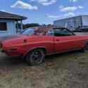 1971 Dodge Challenger Coupe Red RWD Automatic Base