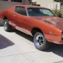 1971 Dodge Charger Sedan Orange RWD Automatic 2 dr