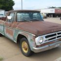 1971 DODGE D 100 1/2 ton SWEPTLINE  V8 AWESOME PATINA TRUCK