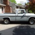 1971 dodge d 100  short bed swept line