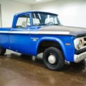 1971 Dodge D100  4882 Miles Blue Patina  318ci V8 904 Automatic