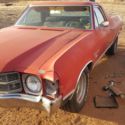 1971 el camino no reserve original 12 bolt posi V8 350 front disk/ A/C car