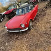 1971 Fiat 124 Spider Red