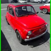 1971 FIAT 500 Convertible