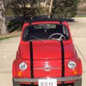 1971 Fiat 500 Red 2 Door SunRoof 20K Miles Good Running Condition