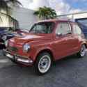 1971 Fiat 600 Orange RWD Manual