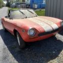 1971 Fiat Pininfarina 124 Spider 1600 Sport: 5 Speed Project Car