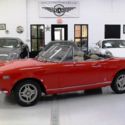 1971 Fiat Spider 124  83793 Miles Red  1483CC Manual