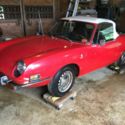 1971 Fiat Sport 850 Spider Red Convertible