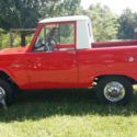 1971 Ford Bronco 4X4 Half Cab Truck, Beautiful !!!