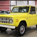 1971 Ford Bronco  67666 Miles Yellow SUV 302 V8 Manual
