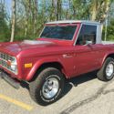1971 FORD BRONCO FRAME OFF RESTORED 302 V8 5.0 HALF CAB TRUCK SUV SPORT 4x4 3SPD