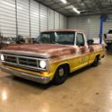 1971 Ford F-100 pick up Pro Touring on full Crown vic Drive train with Air
