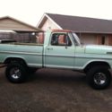 1971 Ford F100 4X4 Sport Custom _ Shortbed / Original California vehicle