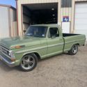 1971 Ford F100 Pickup Green RWD Manual Custom