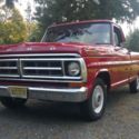 1971 Ford F100 Ranger Longbed , Regis Red