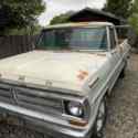 1971 Ford F250 Pickup Green RWD Automatic Sport Custom