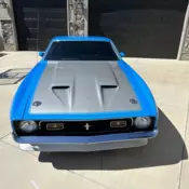 1971 Ford Mustang Boss 351 Coupe Blue RWD Manual Boss 351
