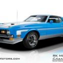 1971 Ford Mustang Boss 351 Grabber Blue Coupe 351 V8 4 Speed Manual