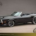 1971 Ford Mustang Convertible Black Convertible 429ci V8 55024 Miles