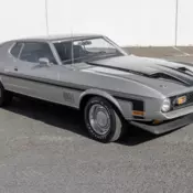 1971 Ford Mustang Mach 1 Coupe Grey RWD Manual 429 Super Cobra Jet