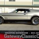 1971 Ford Mustang Mach I 63676 Miles Light Pewter / Black Stripes 2 Door 429 CID