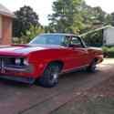 1971 Ford Ranchero Red RWD Automatic GT