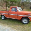 1971 Ford Ranger short-bed pickup (project) Factory Red on Red, 302 3-speed.