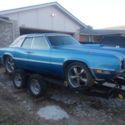 1971 Ford Thunderbird Last year of suicide doors with car hauler