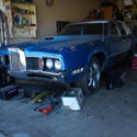1971 Ford Thunderbird suicide doors, muscle car