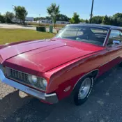 1971 Ford Torino 500, Red & Black, Mag Alloy wheels, RUNS AMAZING turn key ready