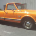 1971 GMC C10 swb 2 whl drive. 350, 4 speed. Orange , Short bed SOLID!