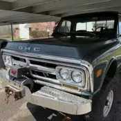1971 GMC Pickup Green