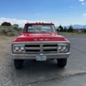 1971 GMC Pickup Red 4WD Automatic