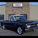 1971 GMC Sierra  LOWERED CLEAN CUSTOM  Black  350 Automatic SHOW