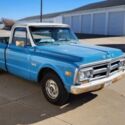 1971 GMC Sierra Pickup Blue RWD Manual
