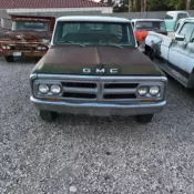 1971 GMC Sierra Pickup Green sierra