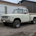 1971 International 1110 4x4 pickup farm truck hot rod