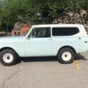 1971 International (IHC) Scout II 4x4  with both TravelTop and Pickup Top