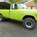 1971 international pickup 4x4 1210 5 speed stick