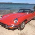 1971 Jaguar E-Type  75000 Miles Red Convertible I6 4.2L Manual
