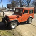 1971 Jeep CJ-5 Orange 4WD Manual